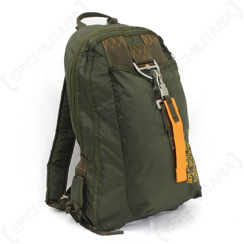 Olive green para - green, backpack