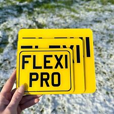 FLEXIPLATE PRO™ Motorbike Motorcycle Enduro Small Flexible Show Number Plate