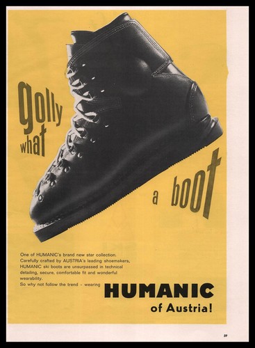 1963 humanic austria snow - 1963, of