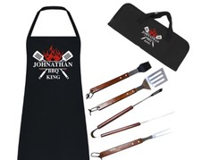 Personalised BBQ King Gift Set