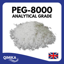 Polyethylene Glycol PEG 8000 - 500g [100% Analytical Grade]