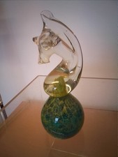 Vintage Mdina Glass Sea Horse