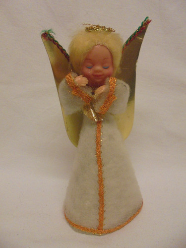 Vintage christmas tree fairy - christmas,