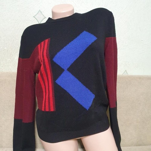 Women kenzo sweater - black, wool