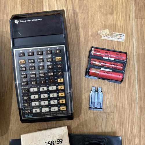 Texas instruments 59 - texas, ti-59