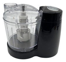 Morrisons Mini Food Processor Chopper Blender 120W 350ml Black - C112 O461