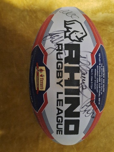 Signed rugby league - signed,