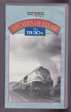 Decades Of Steam - The 1930s (VHS) Railway Video tape ~ Ian Allan ~ SBS video