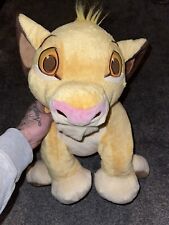 Disney Store Simba Lion King Soft Plush Toy Stamped Cuddly Extra Large 22 In