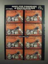 1983 Santee Motorcycle Pipes Ad - Pipes for Panheads