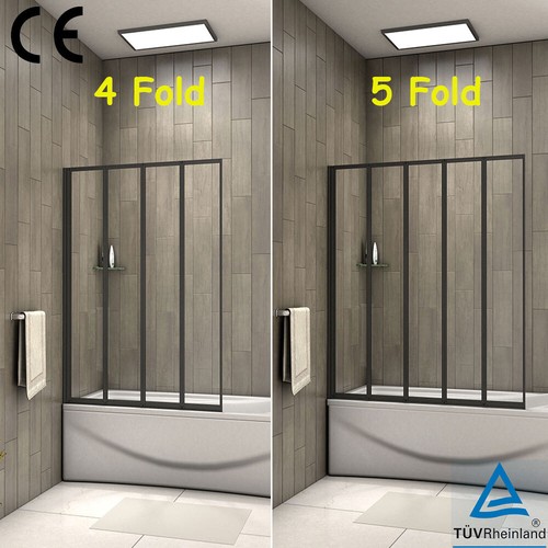 Black framed folding - framed, bath