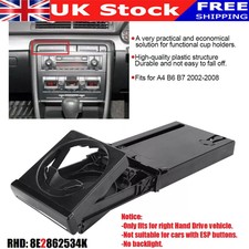 UK RHD Car Right Hand Drive For Audi A4 S4 2001-08 RS4 B6 Cup Holder 8E2862534L