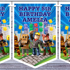 ROBLOX PARTY BUNTING BANNERS