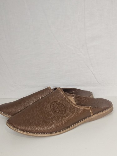 Royal babouche leather slipper - royal,