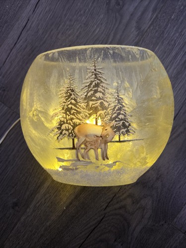 Light christmas vase mains - light,