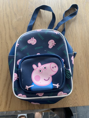 George pig backpack - george,