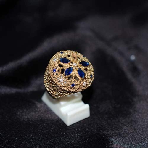 Carat gold plated blue - carat,