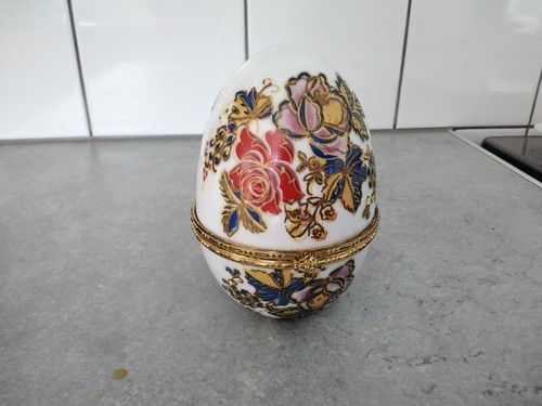 Vintage porcelain egg shaped - vintage, egg-shaped