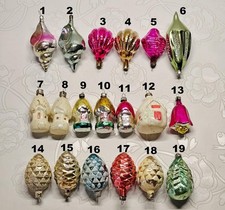 Vintage glass christmas tree