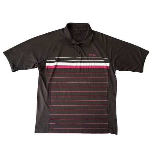 Ping golf polo shirt large - ping,