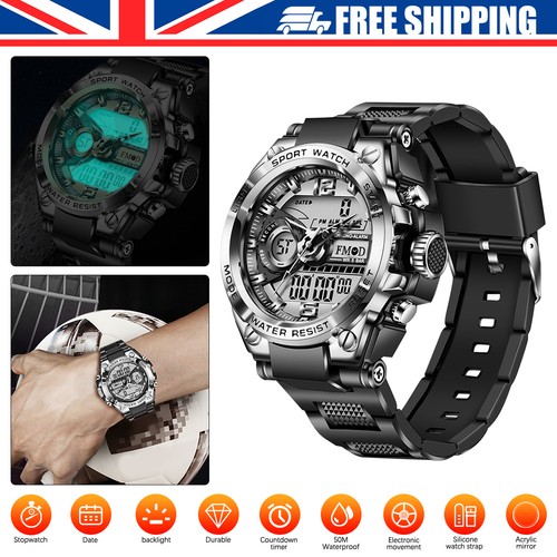 Rugged digital quartz - digital, watch