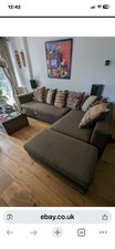 Dfs sofa brown corner sofa