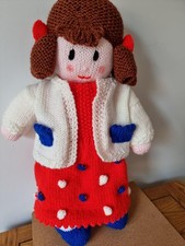 hand knitted toys. "MILLIE, A