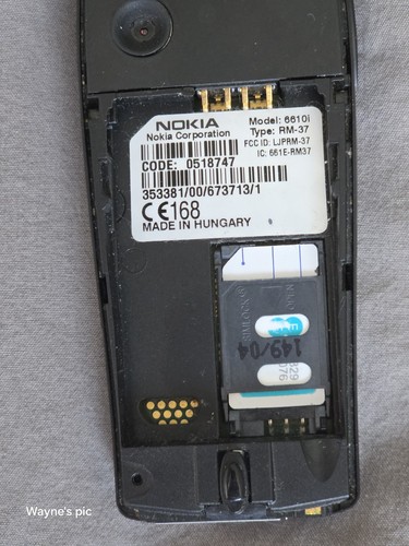 Nokia 6610i mobile phone - nokia,
