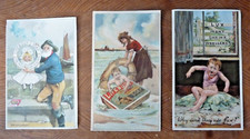 3 Vintage adverts for Lifebuoy Soap & Lux Lever Brothers Port Sunlight