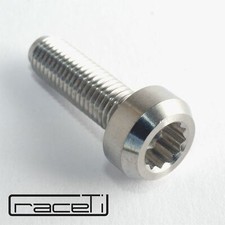 Titanium BBS RS RX Split Rim Bolt M7 24 mm Forged CNC Head, rolled thread