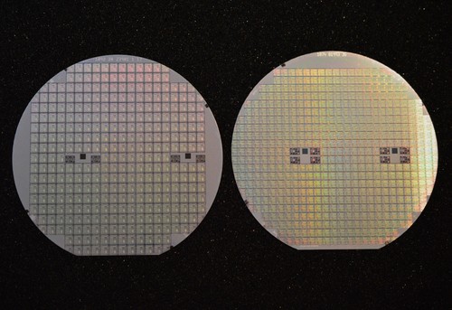 Silicon wafer set two - of,