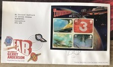 Great Britain 2011 Royal Mail FDC Thunderbirds Miniature Sheet Holographic £3.95