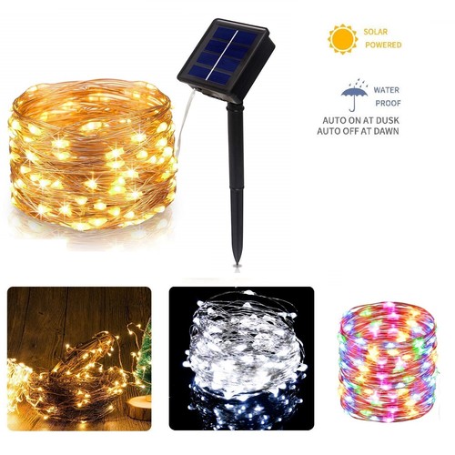 Led solar string light lights - string,