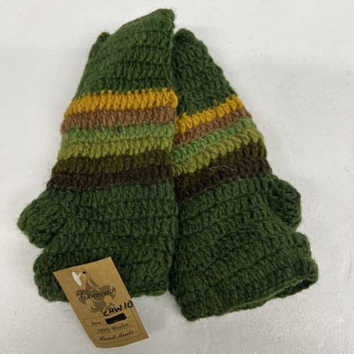 Wool fleece lined fingerless - lined,