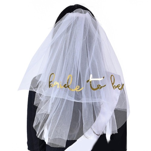 Bride veil short - veil,