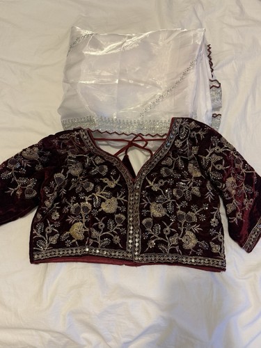 Saree blouse set - saree,