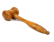 Antique Wooden Oak Auctioneers