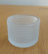 Iittala frosted glass tea