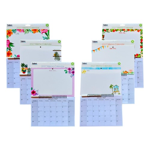 Wall hanging calendar 2027 - wall,