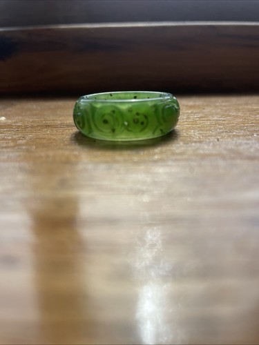 Solid jade ring - solid, with