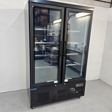 Display Fridge Double Door Multideck 744L Showcase Shop Polar GP485