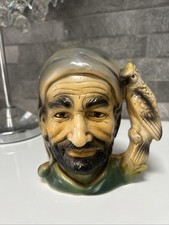 Vintage Pirate And Parrot Money Box