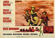 John Wayne Rio Bravo Repro Film POSTER