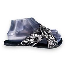 Ladies Black Snakeskin Print