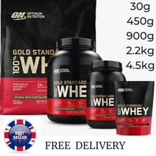 Optimum Nutrition Gold Standard 100% Whey Protein Powder 24g/900g /2.2kg/4.5kg