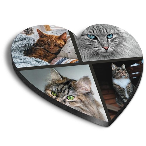 Heart fridge mdf magnet - heart,