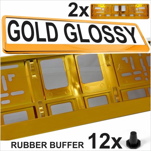 Number plates surround - 2x,