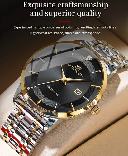 Luxury men watch stainless - luxury,