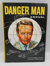 Danger Man Annual 1966 Patrick McGoohan Has Wear Please Read Description