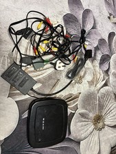Small DVD Player And Various Scart Leads/Adaptors